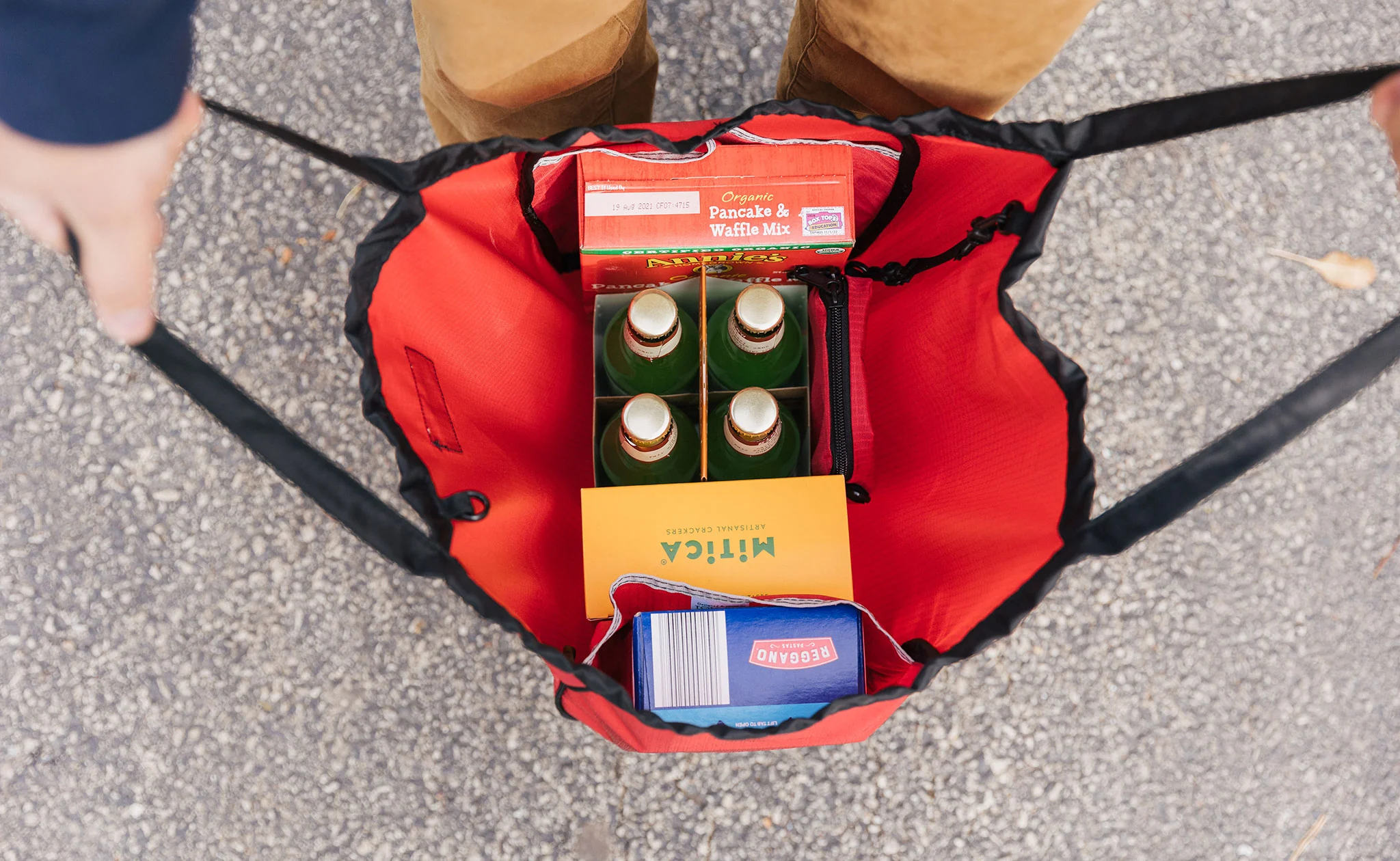 Small Open-Top Shop Bag - Image 16