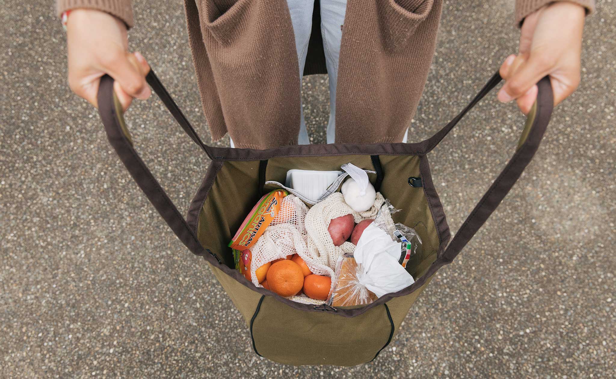 Small Open-Top Shop Bag - Image 19