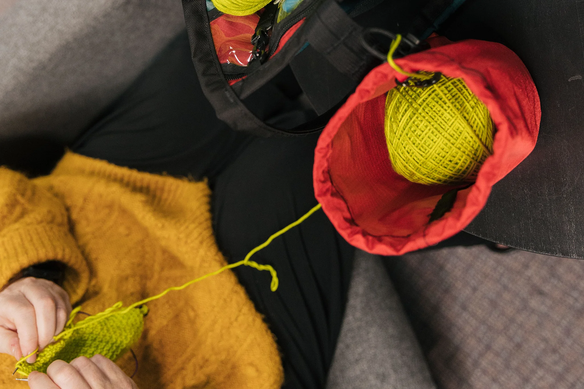 Small Yarn Stuff Sack - Image 9